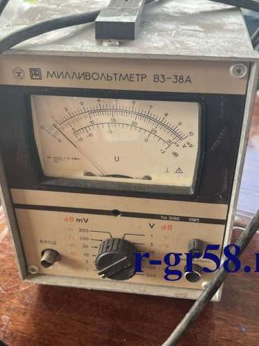 В3-38А, 85 г.в. (0-10mV)