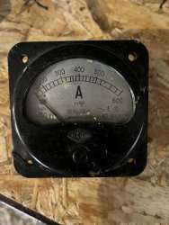 Э421, 64 г.в. 2,5 кл. (пред.изм 0-600 А) ТТ600/5