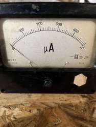 БЯ2.711.008 2,5 кл. (пред.изм 0-500 мкА)