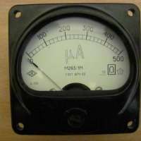 М263/1М 500-0-500мкА 2,5кл