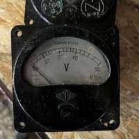 Э8021, 75 г.в. 2,5 кл (пред.изм  0-50 V, 1000 Hz)