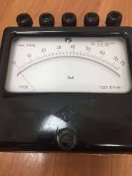 М109, 69 г.в. 0,5 кл (пред.изм 0-75 mV); 3mA