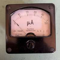 М4205, 76 г.в. 1,5 кл. (пред.изм 0-50 мКА)