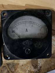 Э8021, 75 г.в. 2,5 кл (пред.изм  0-5 А, 1000 Hz)