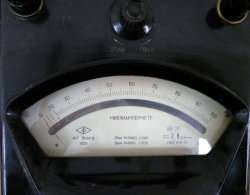 АСТ Амперметр (пред.изм 50mA-100mA, 2kV), 50 г.в.