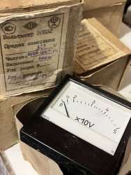 Э8032-М1, 86 г.в. 1,5 кл. (пред. изм 0-50V), 400-500Hz