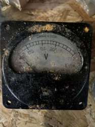 Э8021, 80 г.в. 2,5 кл. (пред.изм 0-250 V) 427 Hz
