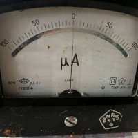М1690А, 74 г.в. 1,0 кл. (100-0-100 мкА)