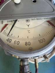 ТКП-160Сг-УХЛ, 83 г.в. 2,5 кл. (пред.изм 0-120°С) 220В/50Гц