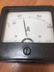 Э377, 78 г.в. 1,5 кл (пред.изм 0-300 A)