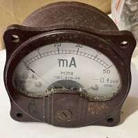 М358, 59 г.в. (Предел измерений 0-50 mA)