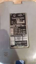 Transistorrelais TR0 650.10