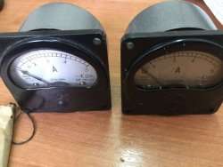 Э8021, 71-74 г.в. 2,5 кл (пред.изм  0-5 A, частота 50:180-550 Hz)