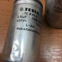 TESLA TC830K-400В-3,8МКФ±5%, L-A6