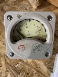 Э1407, 72 г.в. 1,5 кл. (пред.изм 0-50 V)
