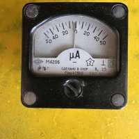 М4206, 78 г.в. 2,5кл. (50-0-50 мКА)