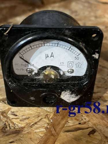 М261М, 75 г.в. 2,5 кл. (пред.изм 0-50 мкА)