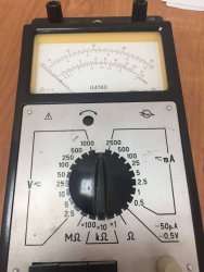 Ц4360, 84 г.в. 2,5 кл (пред.изм 0-50 V.A.)