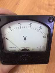М4262А, 81 г.в. 2,5 кл (пред.изм 0-50 V)