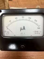 М24, 71 г.в. 1,0 кл (пред.изм 0-300 мкА)