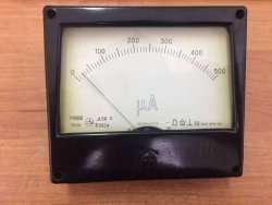 М906, 80 г.в. 1,0 кл (предел измерений 0-500 µА)