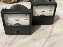 М2001-М1, 0382 г.в. 2,5 кл. (пред.изм 0-100мкА)