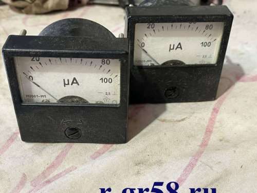 М2001-М1, 0382 г.в. 2,5 кл. (пред.изм 0-100мкА)