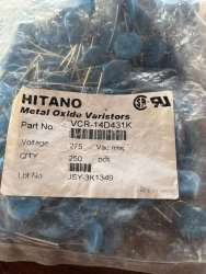 VCR-14D431K 275VAC RMS JSY-3K1349 (HITANO)
